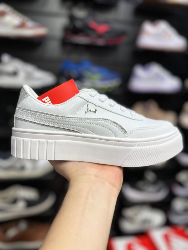Puma May Branco Prata