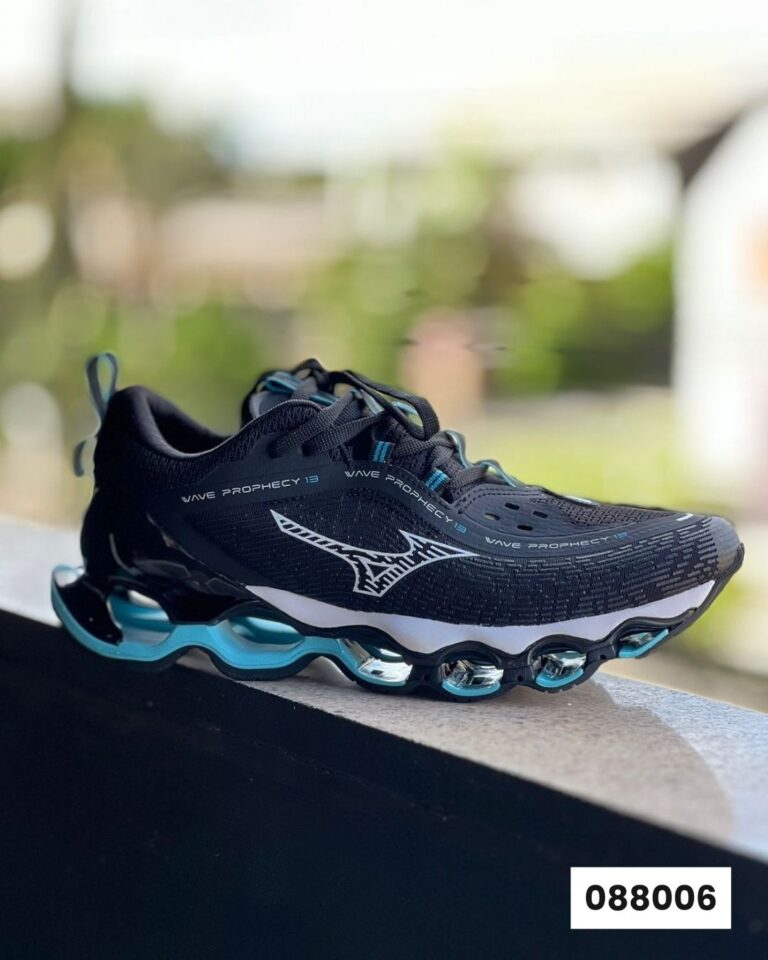 Mizuno Wave Prophecy 13 Preto, Azul e Branco - IMPORTADO