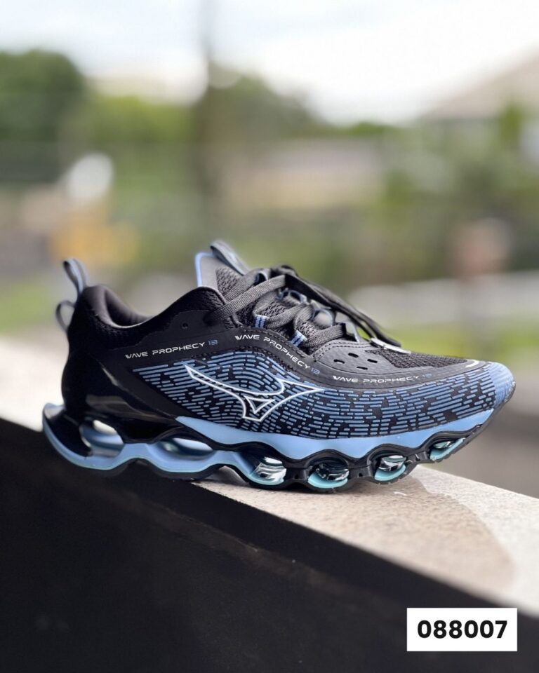 Mizuno Wave Prophecy 13 Azul e Preto - IMPORTADO