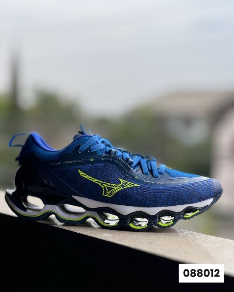 Mizuno Wave Prophecy 13 Royal e Verde Limão - IMPORTADO